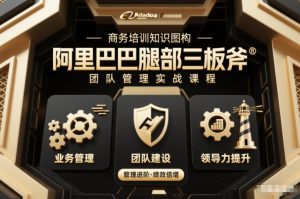 团队管理必学课程系列，阿里巴巴“腿部三板斧”-赚钱驿站