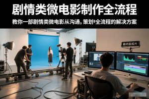 剧情类微电影制作全流程，教你一部剧情类微电影从沟通，策划到拍摄制作全流程的解决方案-赚钱驿站