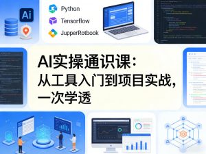 AI实操通识课，从工具入门到项目实战，一次学透-赚钱驿站