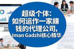 超级个体:如何运作一家賺钱的代理公司,Iman Gadzhi核心精华(双语字幕)-赚钱驿站