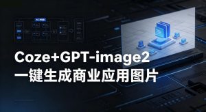 【Coze工作流搭建实操教程】coze+GPT-image2一键生成商业应用图片，全流程保姆级教学-赚钱驿站
