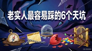 付费文章:老实人最容易踩的6个天坑-赚钱驿站