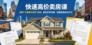 快速高价卖房课,破解“只能降价速卖”困局,助你步步实操,快速卖房卖出好价(更新2026)-赚钱驿站