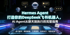Hermes Agent打造你的DeepSeek飞书机器人，AI Agent从聊天到执行的完整指南-赚钱驿站