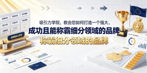 吸引力学院，教会您如何打造一个强大、成功且能称霸细分领域的品牌！【原创双语字幕】-赚钱驿站