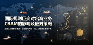 国际规则巨变对出海业务CBAM的影响及应对策略,帮助企业穿透供应链数据堵点,规避合规风险-赚钱驿站