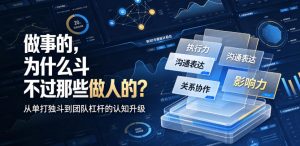 付费文章:做事的,为什么斗不过那些做人的?-赚钱驿站