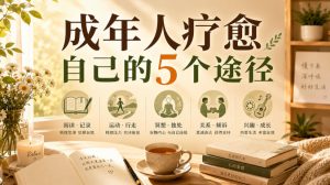 付费文章：成年人疗愈自己的5个途径-赚钱驿站