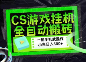 CSGO游戏挂G捡漏搬砖，超稳定的项目，带领1000+小白实现日入500+，数据可视频验证【揭秘】-赚钱驿站