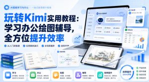 玩转Kimi实用教程：学习办公绘图辅导，全方位提升效率-赚钱驿站