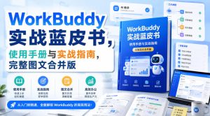 WorkBuddy实战蓝皮书，使用手册与实战指南，完整图文合并版-赚钱驿站