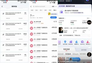 外面卖299的爆款二创配音情感语录教学,一个作品20分钟左右,伙伴计划+剪映拉新+收徒等多种收益-赚钱驿站