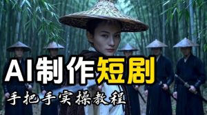 【保姆级手把手教程】AI短剧制作完整流程教学,从小白零基础到成片大神-赚钱驿站