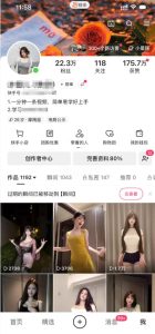 快手22.3W粉丝博主的美女跳舞视频搬运教学，快手MT搬运，一分钟一条视频，简单易学好上手，撸磁力万合收益-赚钱驿站