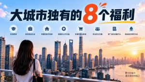 某公众号付费文章：大城市独有的8个福利-赚钱驿站